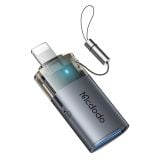  Đầu Chuyển OTG Đa Năng 2 in 1 USB to Lightning MCDODO OT-785 (with TF Card Slot, USB2.0 480Mbps) 