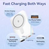  Pin Dự Phòng Không Dây VENTION FHT 10000mAh 22.5W (15W Wireless Charging, 1*Type-C + 1*USB-A port, LED Digital Display, Built-In Folding Stand) 
