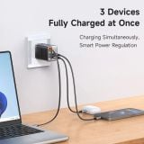  Củ Sạc Nhanh Đa Năng MCDODO CH-411 FreeGo 67W (Power Display, 1*Type-C + 1*USB-A port, with 65cm Type-C Built-in Retractable Cable) 