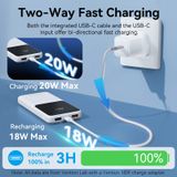  Pin Dự Phòng VENTION FHO 10000mAh 22.5W (With Type-C + Lightning Cable, Digital Display, 1*Type-C + 2*USB-A Port, Micro-USB Input Port) 