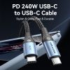  Cáp Sạc Nhanh C to C VENTION TRE 240W (480Mbps) 