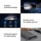  Combo Bàn Phím Kèm Chuột Có Dây VENTION KTC (USB Wired, Full-Sized Keyboard, Ergonomic Design, 1200DPI) 