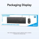  Combo Bàn Phím Kèm Chuột Có Dây VENTION KTC (USB Wired, Full-Sized Keyboard, Ergonomic Design, 1200DPI) 