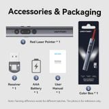  Bút Trình Chiếu Thông Minh VENTION KQI (Red Laser Pointer, 100m Stable Connection, 2.4G, Easy Hyperlink Access and Windows Switch, Seamless Page Navigation) 