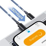  Cáp Sạc Nhanh 60W USAMS SJ711 YD Series 1m Type C-Type C 