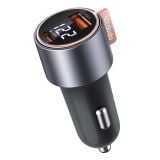  Tẩu Sạc Cho Ô Tô MCDODO CC-369 75W (1*Type-C + 1*USB-A, with Digital Display) 