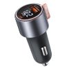 Tẩu Sạc Cho Ô Tô MCDODO CC-369 75W (1*Type-C + 1*USB-A, with Digital Display) 
