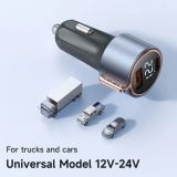  Tẩu Sạc Cho Ô Tô MCDODO CC-369 75W (1*Type-C + 1*USB-A, with Digital Display) 