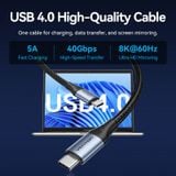  HUB Chuyển Đổi Đa Năng 11-in-1 VENTION TPW (Type-C to RJ45 1Gbps + 1*TF/SD + 1*USB-C Host + 1*Type-C PD100W + 1*USB-C/1*HDMI2 4K@60Hz + USB-A 3.2 Gen2 10Gbps + 2*Type-C 3.2 Gen2 10Gbps + DP or HDMI1 4K@60Hz, DisplayLink, Compatible with Windows/MacOS) 