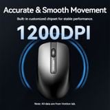  Chuột Không Dây VENTION KTB (with USB Receiver, Stable Connection 10m, 3-Button Symmetrical Design, 1200DPI) 