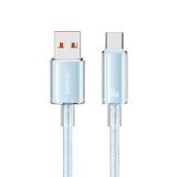  Cáp Sạc USAMS SJ658 Cloud Series USB-A to Type-C Braided Data with Light 