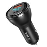  Tẩu Sạc Cho Ô Tô MCDODO CC-567 95W (1*Type-C + 1*USB-A, LED Digital Display) 