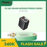  Củ Sạc Nhanh MCDODO FreeGo Series CH-129 35W (1*Type-C + 1*USB-A port + 65cm Type-C built-in cable) 