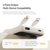  Pin Dự Phòng ROCK P55 10000mAh 10W (with Built-in Cables, Smart Digital Display) 