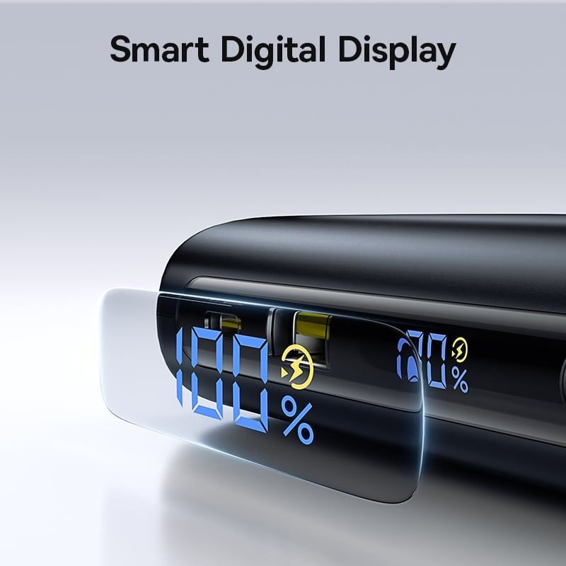  Pin Dự Phòng Baseus EnerFill FC41 25000mAh 145W (Digital Display, with Dual Built-in USB-C Cables, 1*Type-C + 1*USB-A port) 