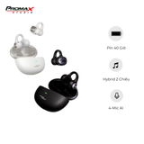 Tai Nghe Không Dây TWS Baseus Inspire XC1 Open-Ear (Bluetooth v6.1, 8H, IP66, Hi-Res Audio, LDAC, 4-Mic ENC, Sound by BOSE, 360° Sound Reality) 