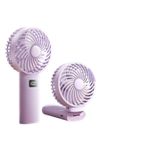  Quạt tuần hoàn tích điện mini cầm tay RTAKO BreezeFlow Y20 Foldable Circulation Fan (4W, 4800mAh, Pin Chờ 36H) 
