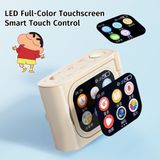  Tai Nghe Bluetooth TWS ROCK Crayon Shinchan Camera Style (with Color Touch Screen, Camera 13MP+1MP, MP3 Playback/Bluetooth, Take Photos, Fast Transfer Effortless Sharing) 