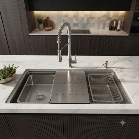  Chậu rửa chén PNI1-8645 