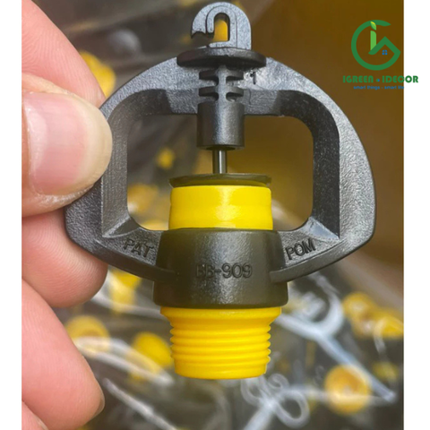 Béc tưới rau BB909-VAN ren ngoài 17 IGreen