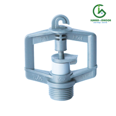 Béc tưới rau bọc INOX BB907-VAN ren ngoài 17 IGreen