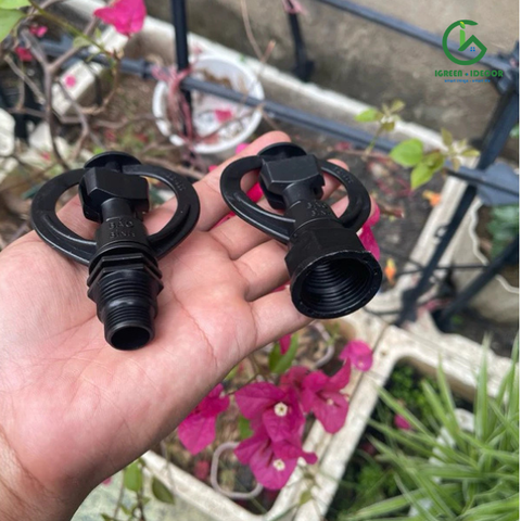 Béc tưới rau BB966TR-VAN ren ngoài 21 - 27 IGreen