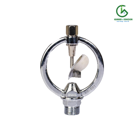 Béc tỏa tròn BB991 INOX-VAN ren ngoài 21 IGreen