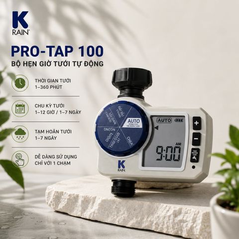 Bộ hẹn giờ tưới cây K-Rain PRO-TAP 100