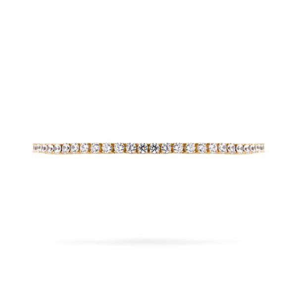 Lắc tay vàng vàng 18K gắn đá CZ DOJI AFBM101125D1CZ1