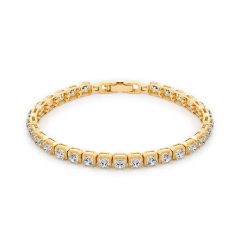 Vòng tay vàng vàng 18K gắn đá CZ DOJI AFBM201114D1CZ1