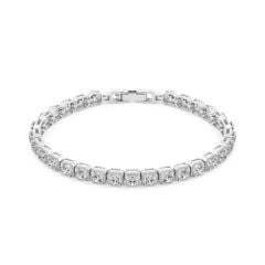 Vòng tay vàng trắng 18K gắn đá CZ DOJI AFBM201114D2CZ1