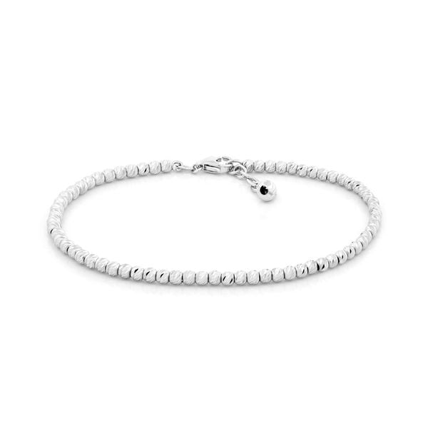 Lắc tay vàng trắng 18K DOJI AFBM910215D2KK1