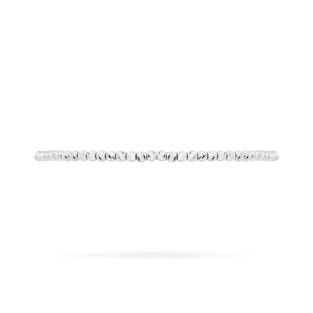 Lắc tay vàng trắng 18K DOJI AFBM910215D2KK1 