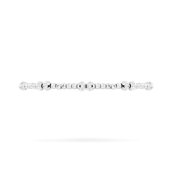 Lắc tay vàng trắng 18K DOJI AFBM910224D2KK1