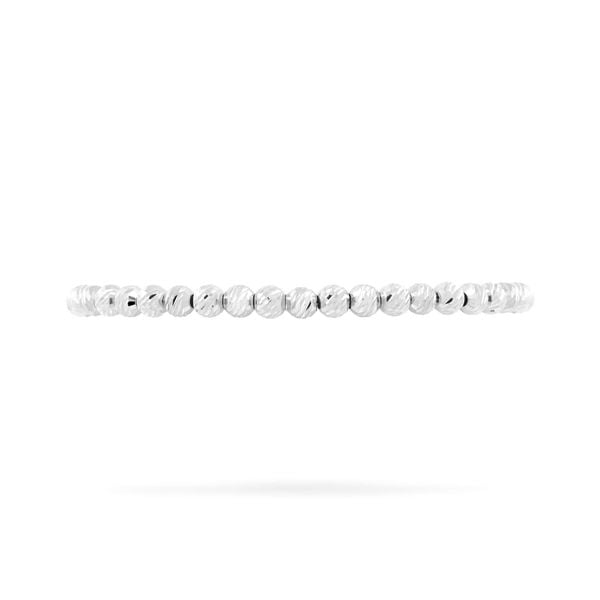 Lắc tay vàng trắng 18K DOJI AFBM910225D2KK1