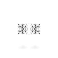 Hoa tai vàng trắng 14K gắn kim cương DOJI AFEB000004F2HA1