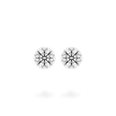 Hoa tai vàng trắng 14K gắn kim cương DOJI AFEB002169F2HA1