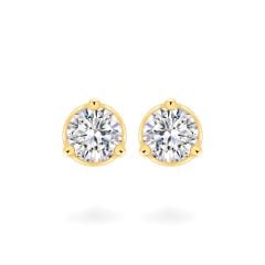 Hoa tai vàng vàng 18K gắn đá CZ DOJI AFEM200531D1CZ1