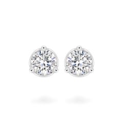 Hoa tai vàng trắng 18K gắn đá CZ DOJI AFEM200531D2CZ1