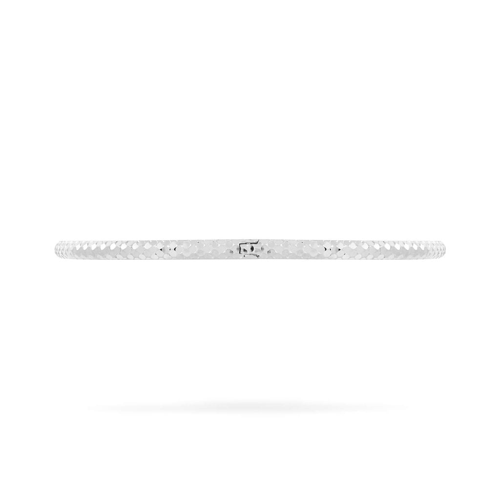 Vòng tay vàng trắng 18K DOJI AFGM910239D2KK1 
