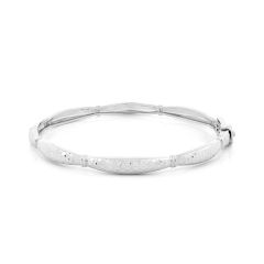 Vòng tay vàng trắng 18K DOJI AFGM910241D2KK1