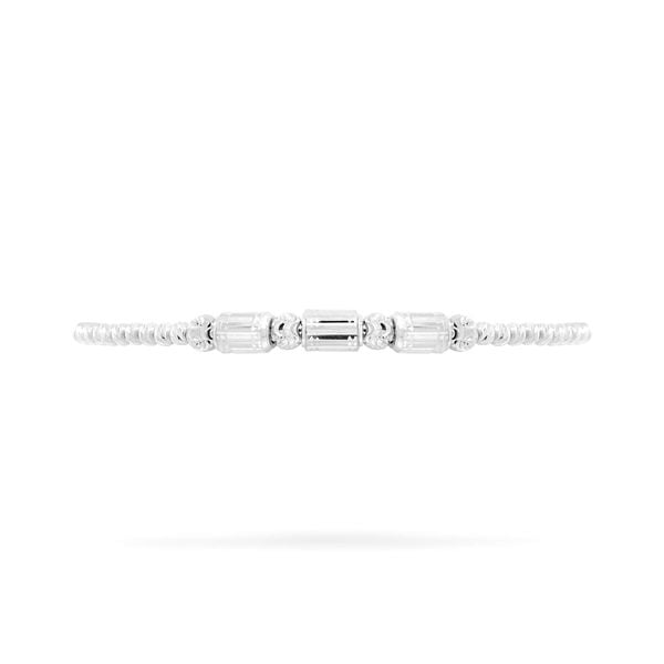 Vòng tay vàng trắng 18K DOJI AFGM910242D2KK1