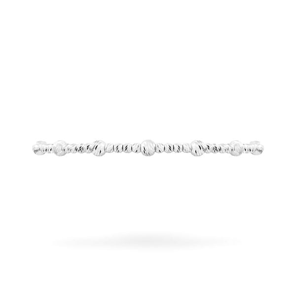 Vòng tay vàng trắng 18K DOJI AFGM910266D2KK1