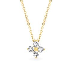 Mặt dây vàng vàng 14K gắn đá CZ DOJI AFPK000745F1CZ1