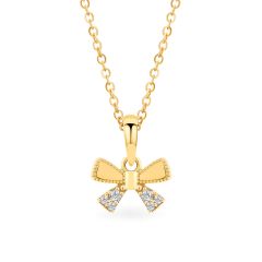 Mặt dây vàng vàng 14K gắn đá CZ DOJI AFPK000746F1CZ1