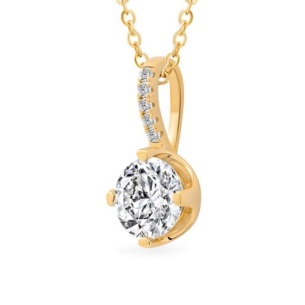 Mặt dây vàng vàng 18K gắn đá CZ DOJI AFPM500033D1CZ1