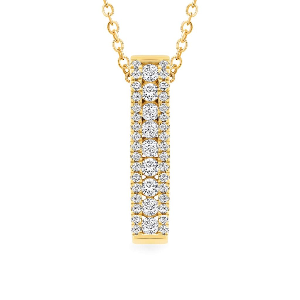 Mặt dây vàng vàng 18K gắn đá CZ DOJI AFPM000223D1CZ1 