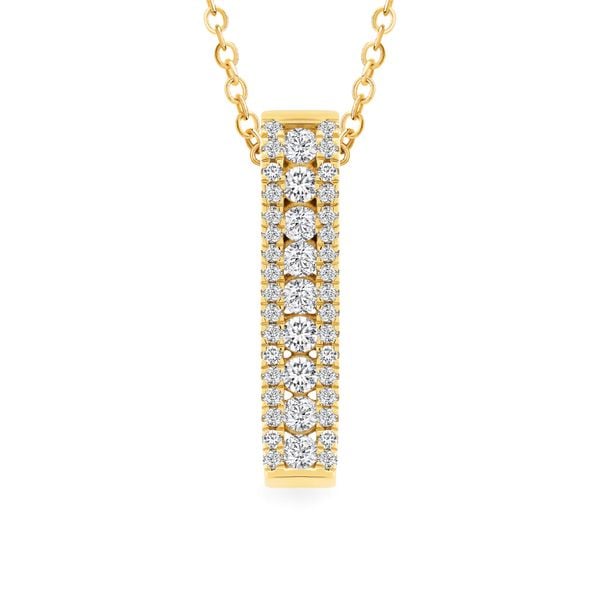Mặt dây vàng vàng 18K gắn đá CZ DOJI AFPM000223D1CZ1