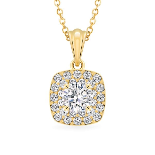 Mặt dây vàng vàng 18K gắn đá CZ DOJI AFPM300208D1CZ1