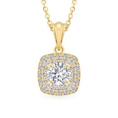 Mặt dây vàng vàng 18K gắn đá CZ DOJI AFPM300208D1CZ1